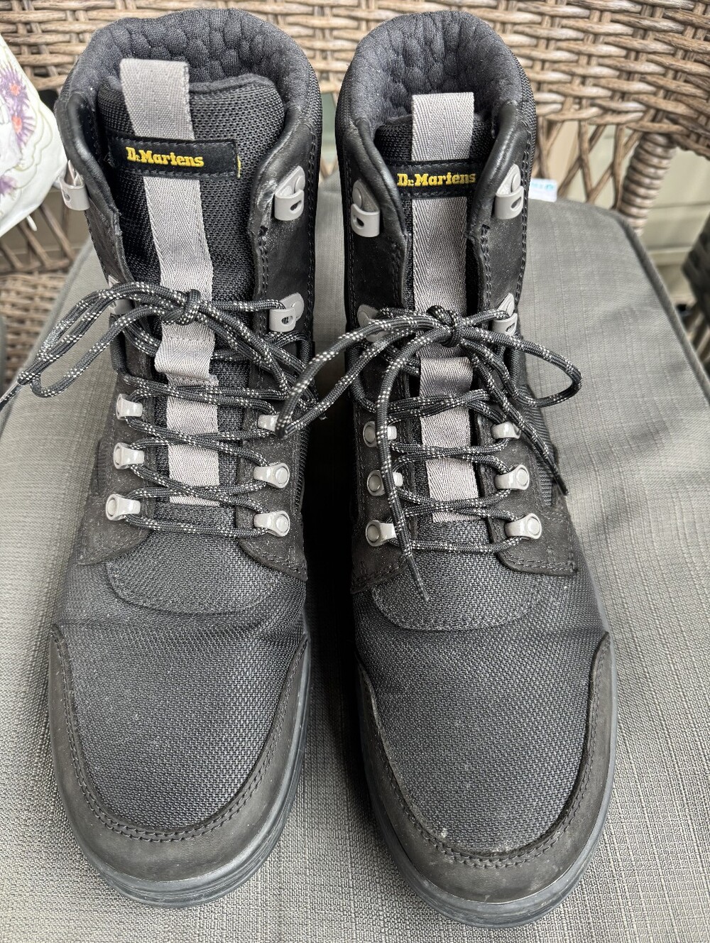 Dr Martens Combs Tech II FL Tactical Boots Fleece Lined Black ExtraTough Mens 13